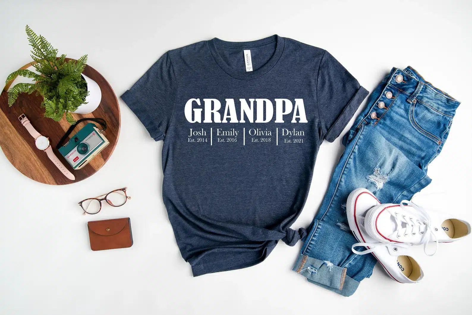 Custom Grandpa Shirt