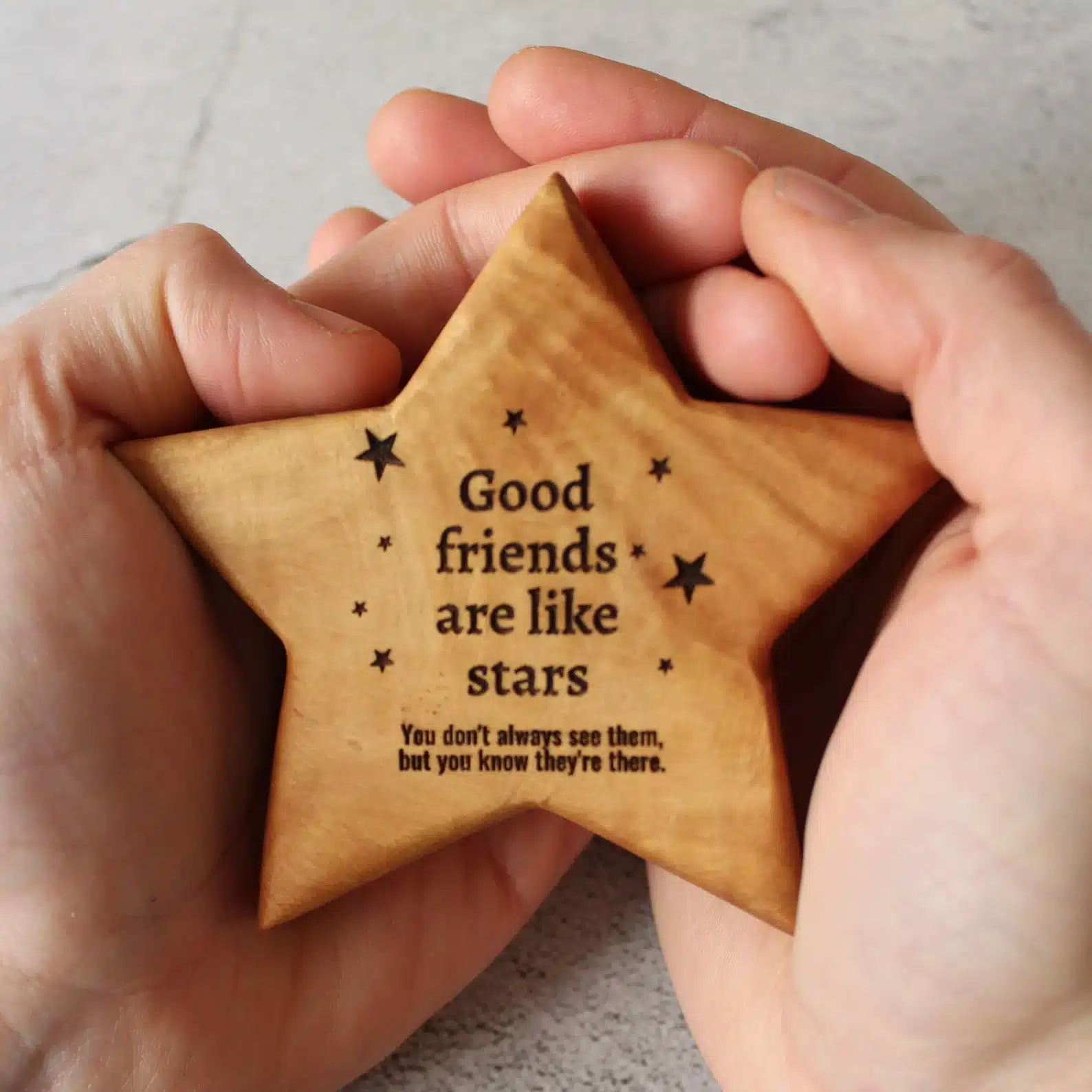 Good Friends Are Like Stars