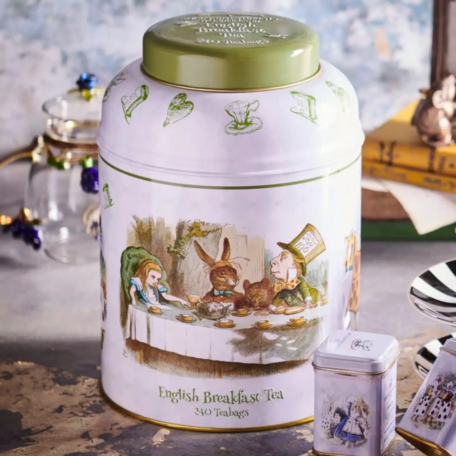 Alice in Wonderland Tea Caddy