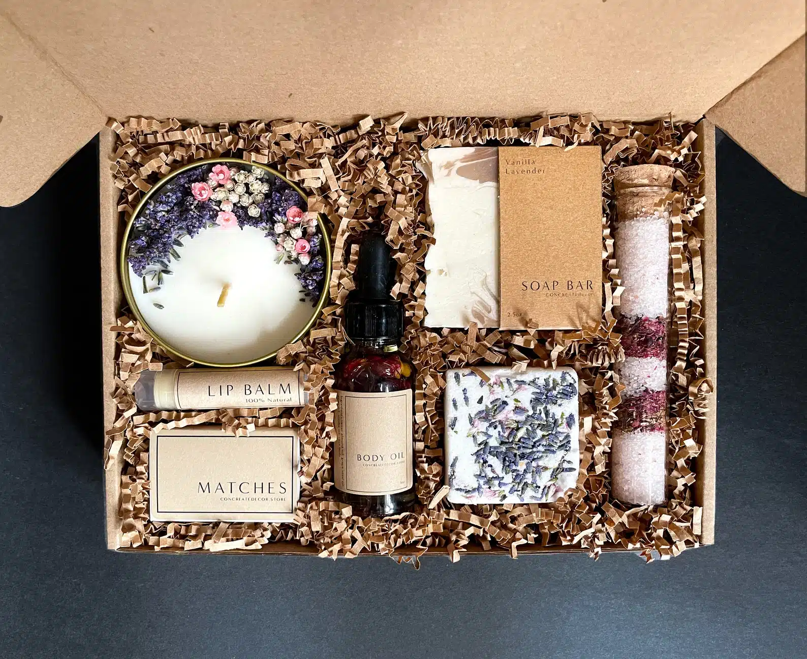 Medium Size Bath & Beauty Box Spa Gift Set