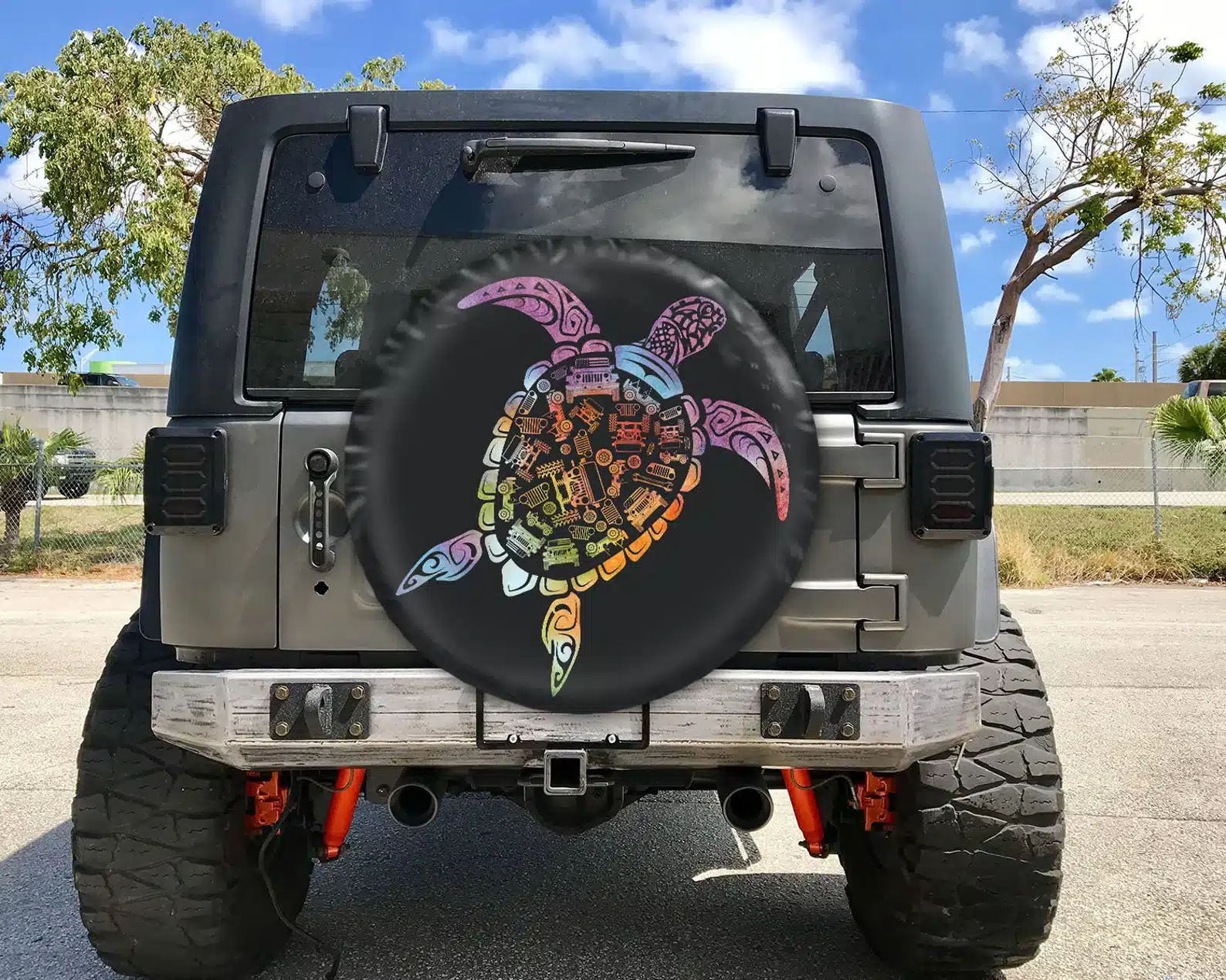 Turtle Colorful Lover Spare Tire