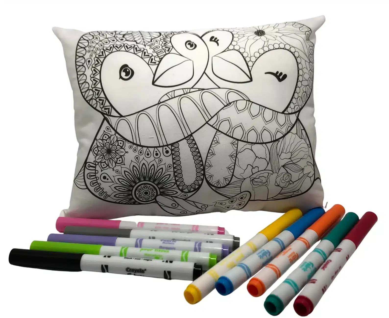 Penguin Best Pillow Coloring Craft Kit