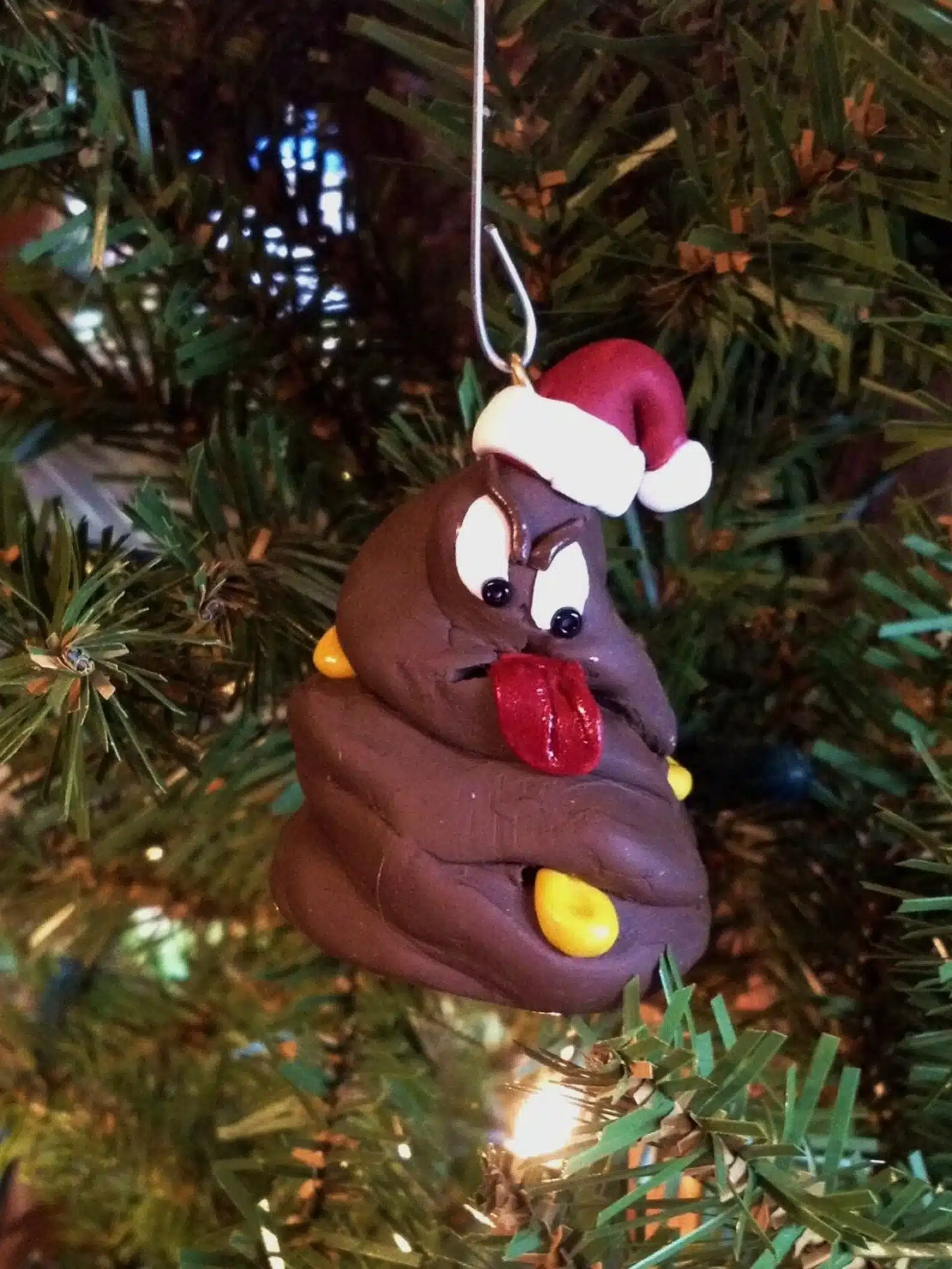 Christmas Ornament Crap Poo