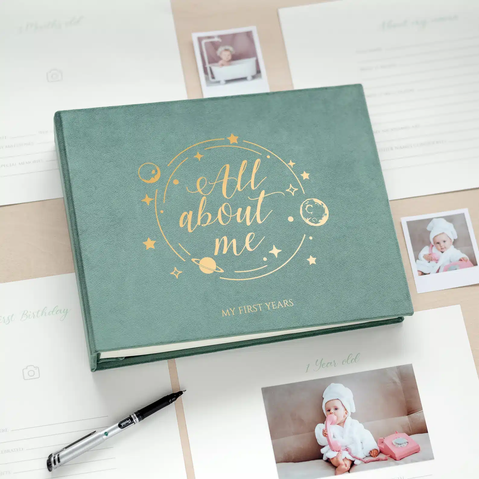 First Year Baby Memory Book