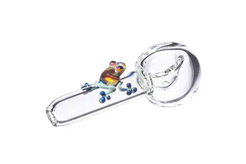 Clear Glass Spoon Pipe