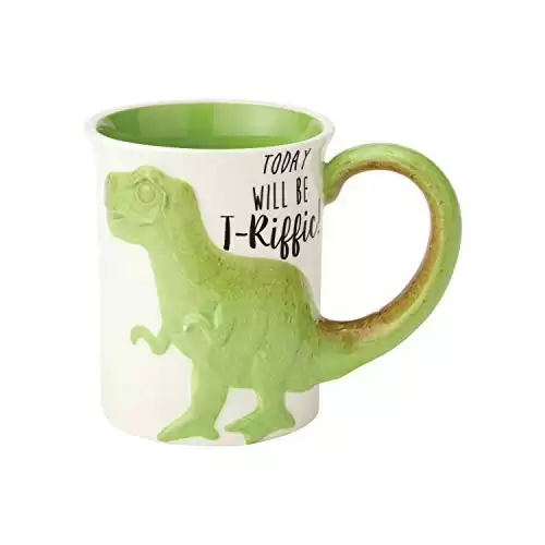 “Tea Rex” Sculpted Mug