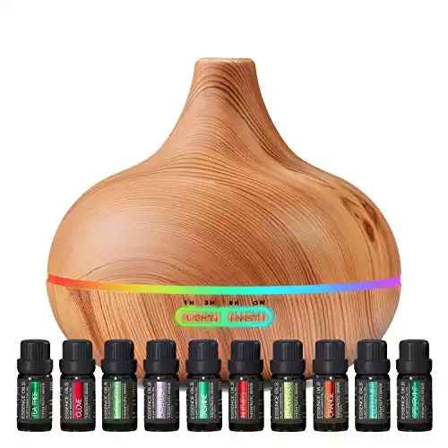 Aromatherapy Diffuser & Essential Oil Set