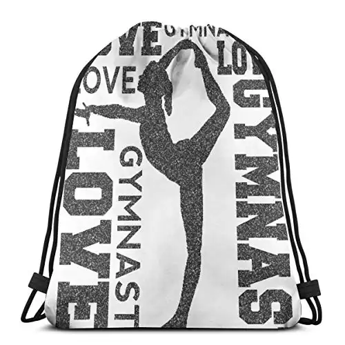 Gymnast Print Backpack