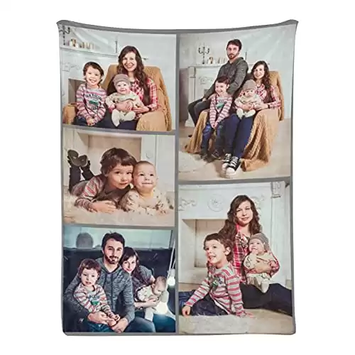 Personalized Throw Blanket with Photo