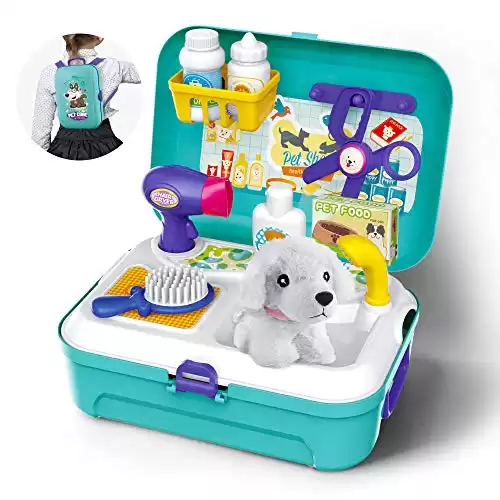 Pet Care Play Set Doctor Kit for Kids