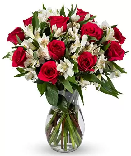 Bouquets Signature Roses and Alstroemeria