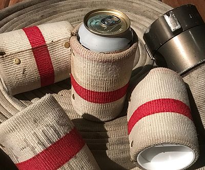 Firefighter Fire Hose Can Holder