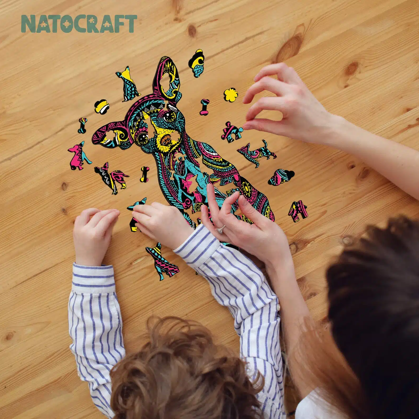 Natocraft Premium Wooden Jigsaw Puzzles