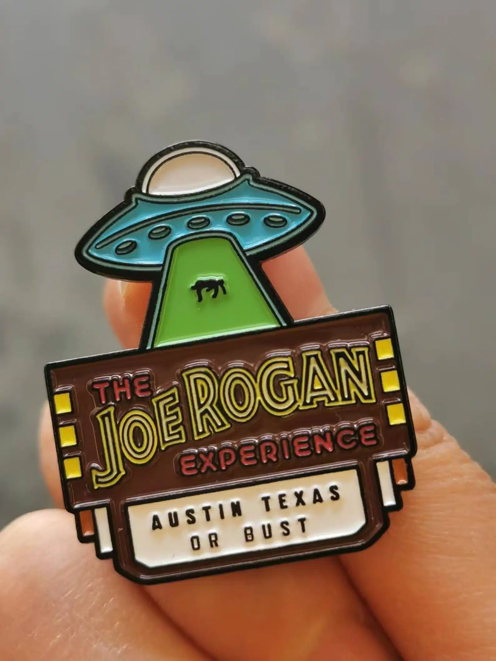 Joe Rogan Experience Enamel Pin