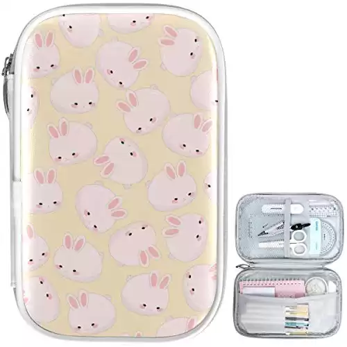 Cute Bunny Cosmetic Pouch Box
