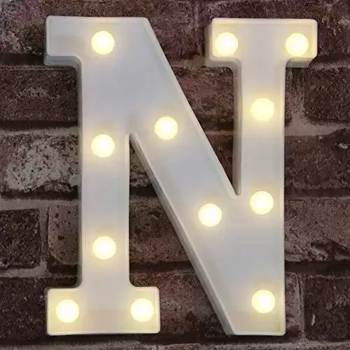 LED Marquee Letter Lights Sign