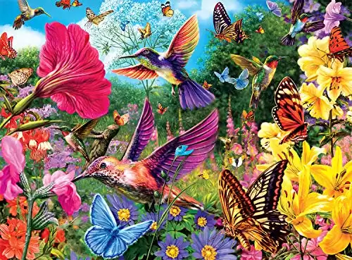 Hummingbird Garden Puzzle