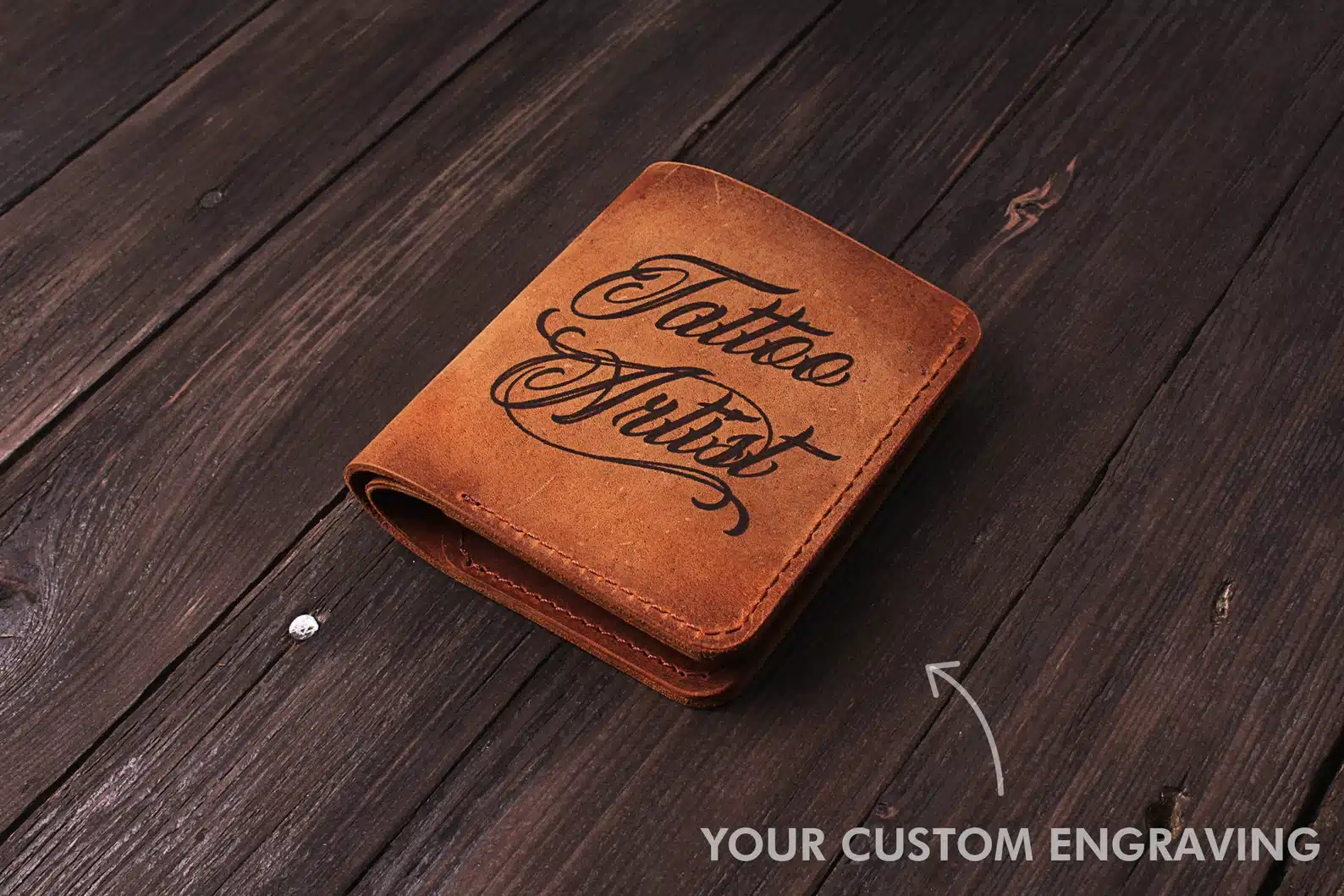 Custom Leather Wallet