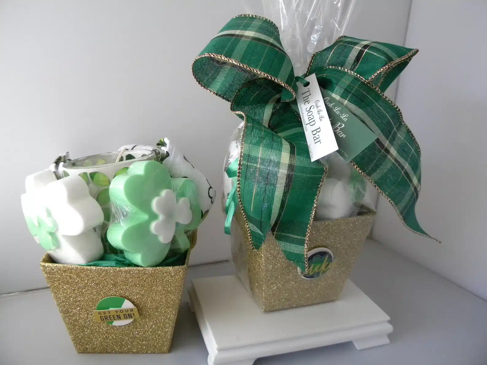 St. Patrick's Day Soap Gift Basket