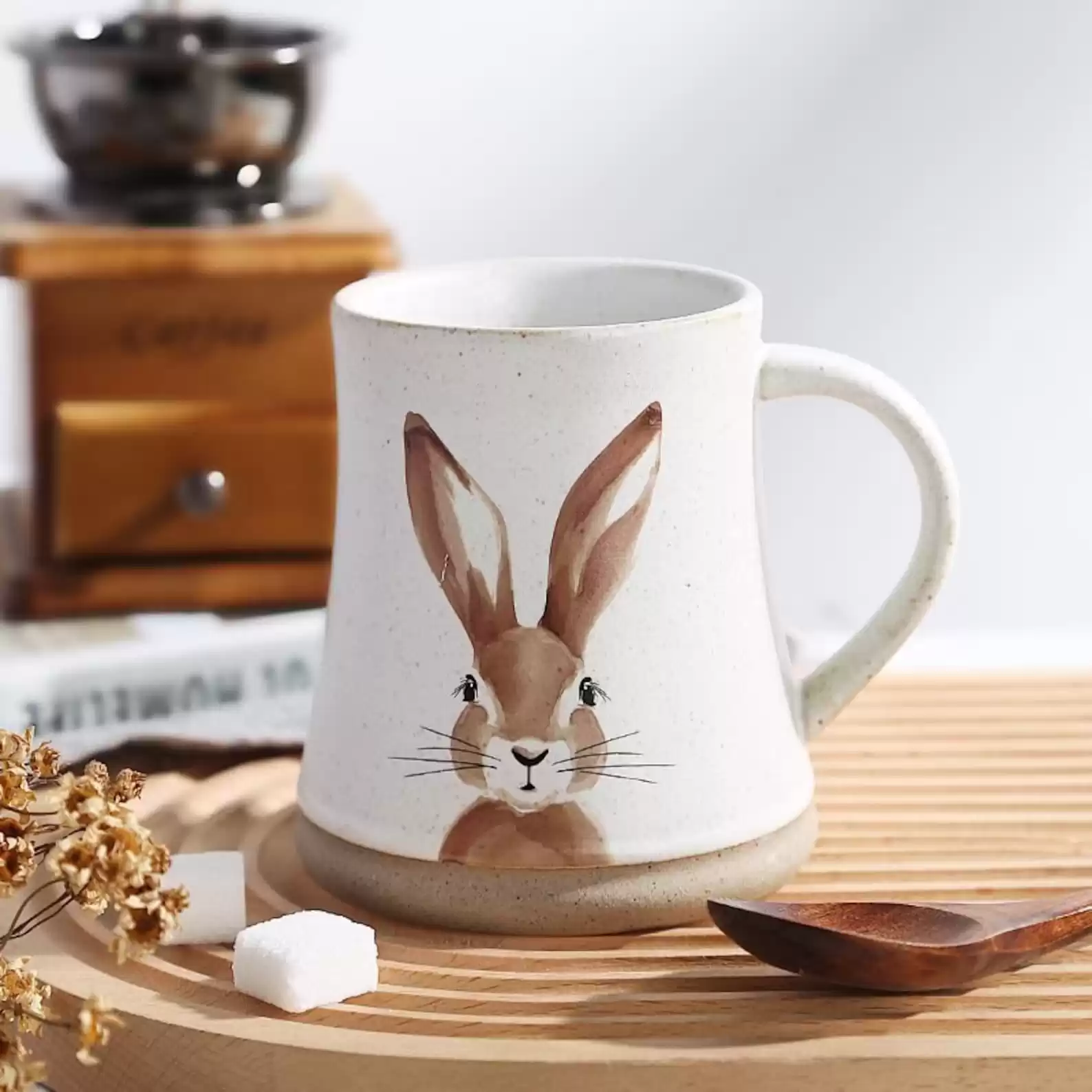 Rabbit Ceramic Coffee Mug