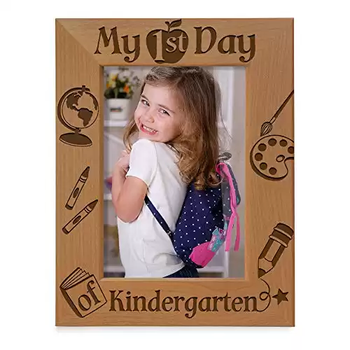 My First Day of Kindergarten Picture Frame