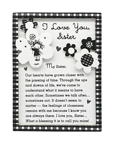 Arts Miniature Easel Print with Magnet "I Love You, Sister"