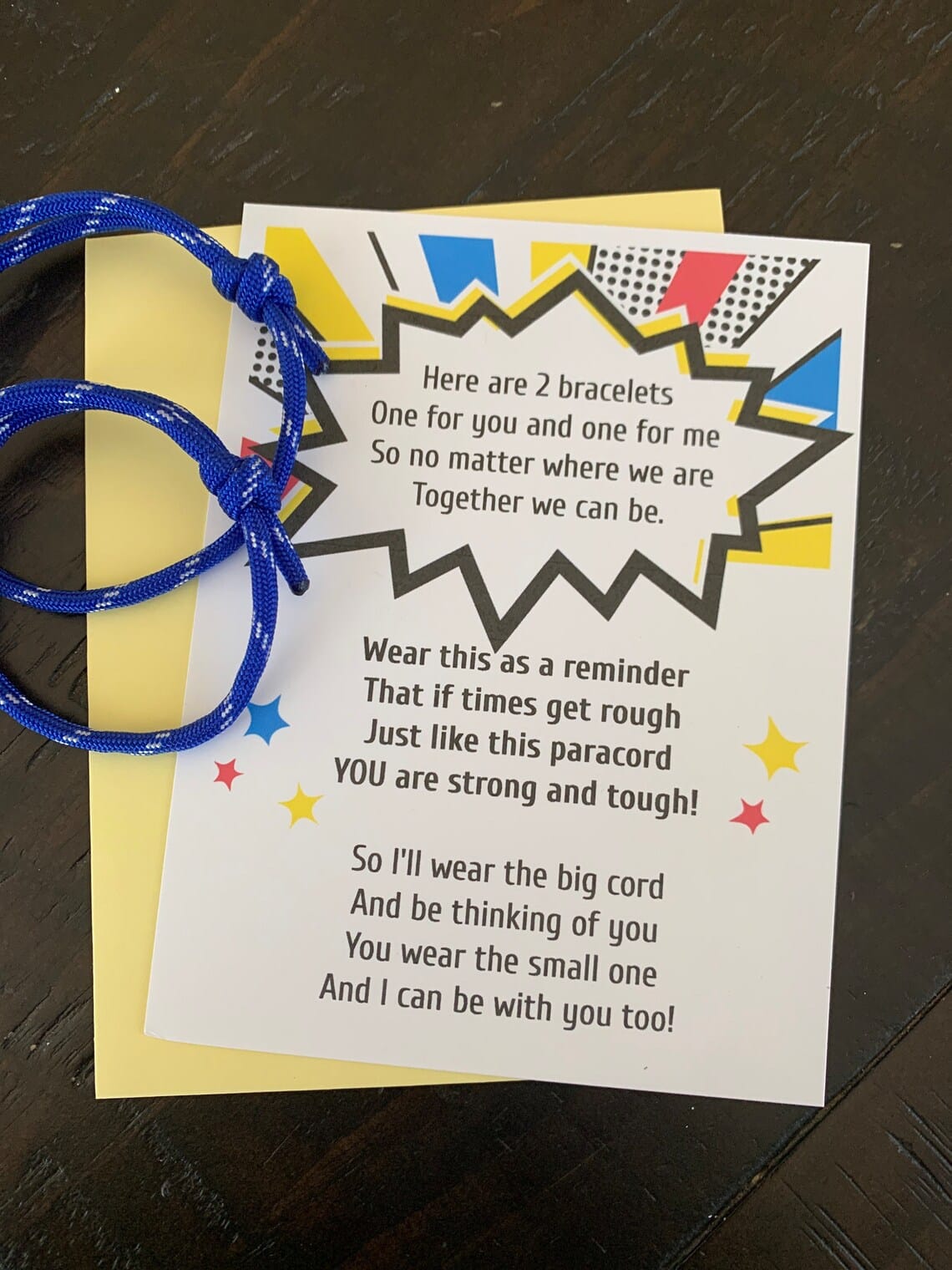 First Day of School Bracelets