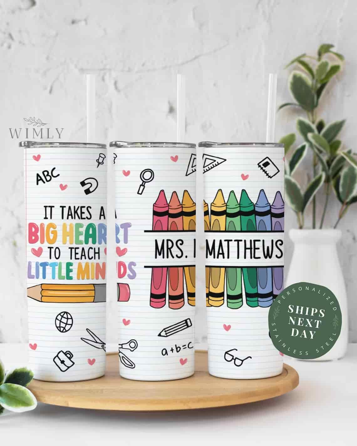 Personalized Teacher Tumbler