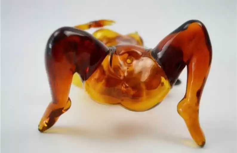 Female Body Collectible Smoking Glass Pipe