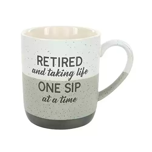 Retired and Taking Life One Sip at A Time Mug