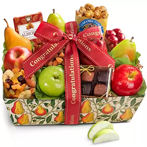 Delight Fruit and Gourmet Gift Basket