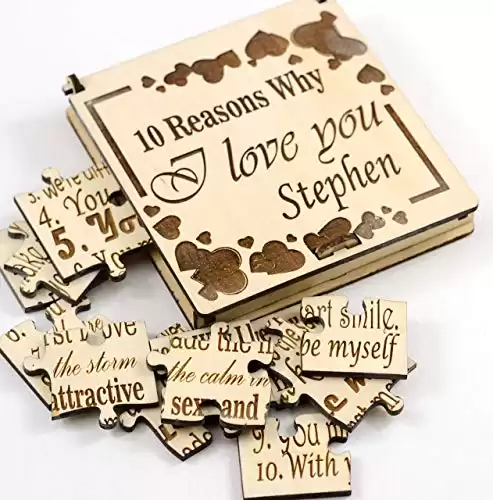 Personalized Puzzle 10 Reasons Why I Love You