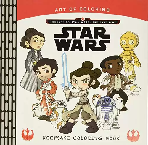 Star Wars: The Last Jedi: Keepsake Coloring Book