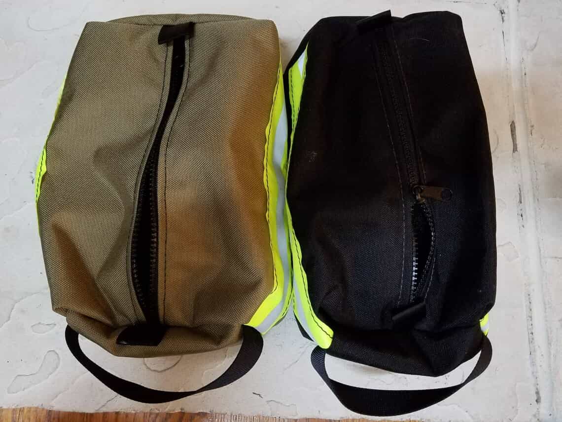 Bunker Gear Style Toiletry Firefighter Bag