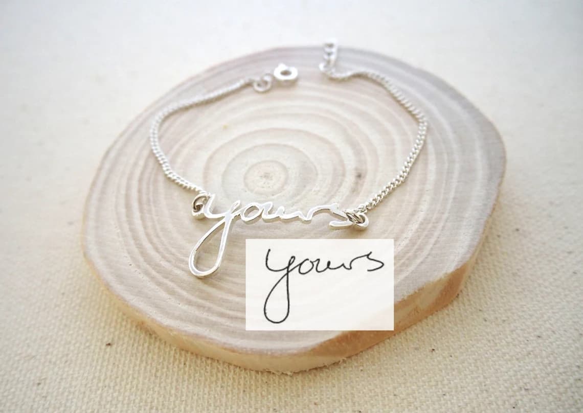 Handwriting Bracelet