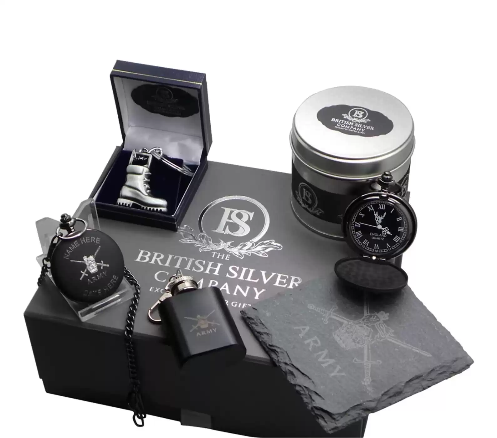 Luxury Gift Set Hamper Pocket Watch Hip