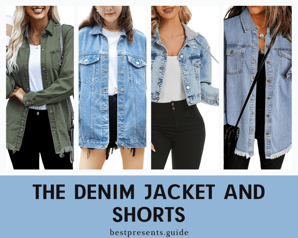 Denim Jacket and Shorts