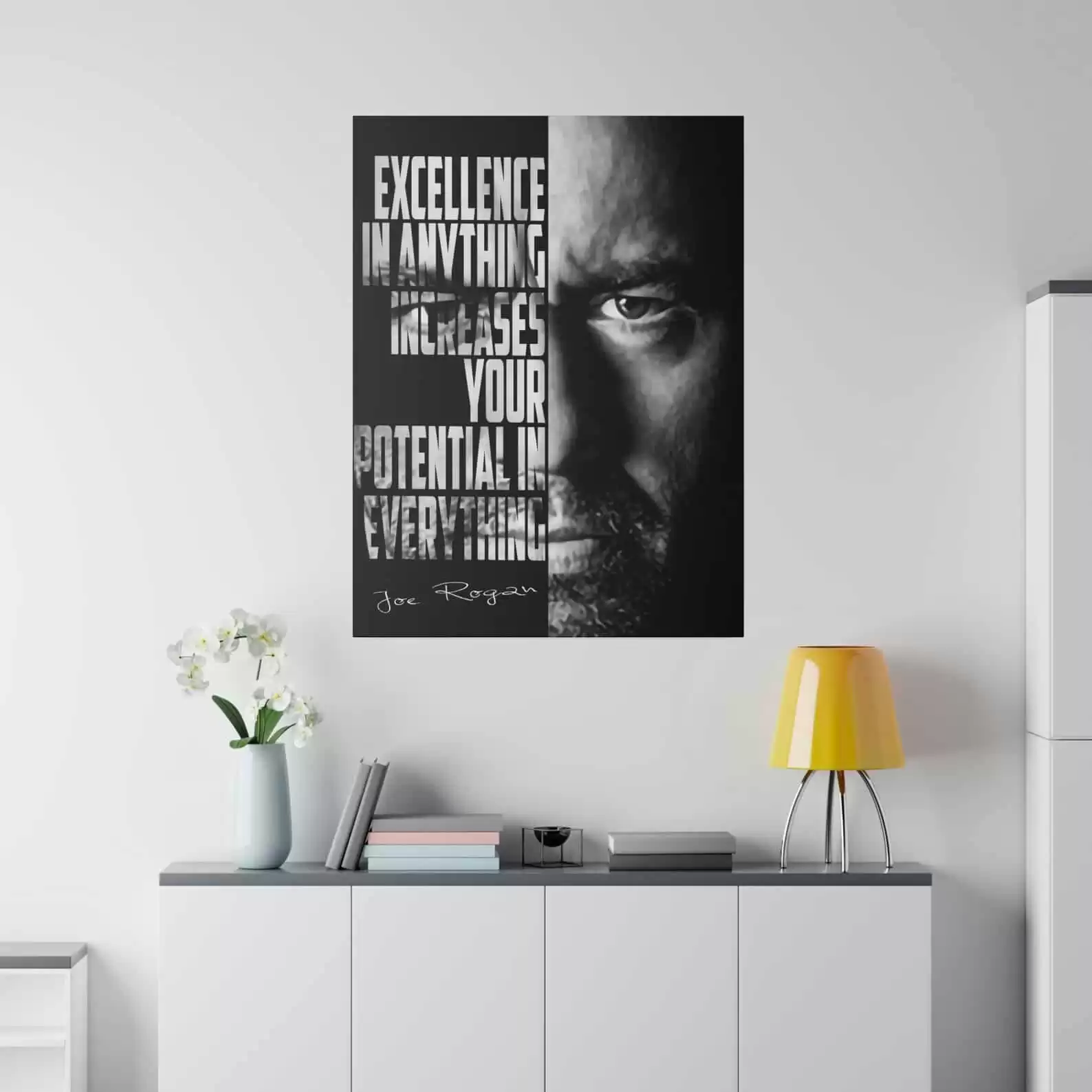 Motivational Quote Wall Art Canvas Poster
