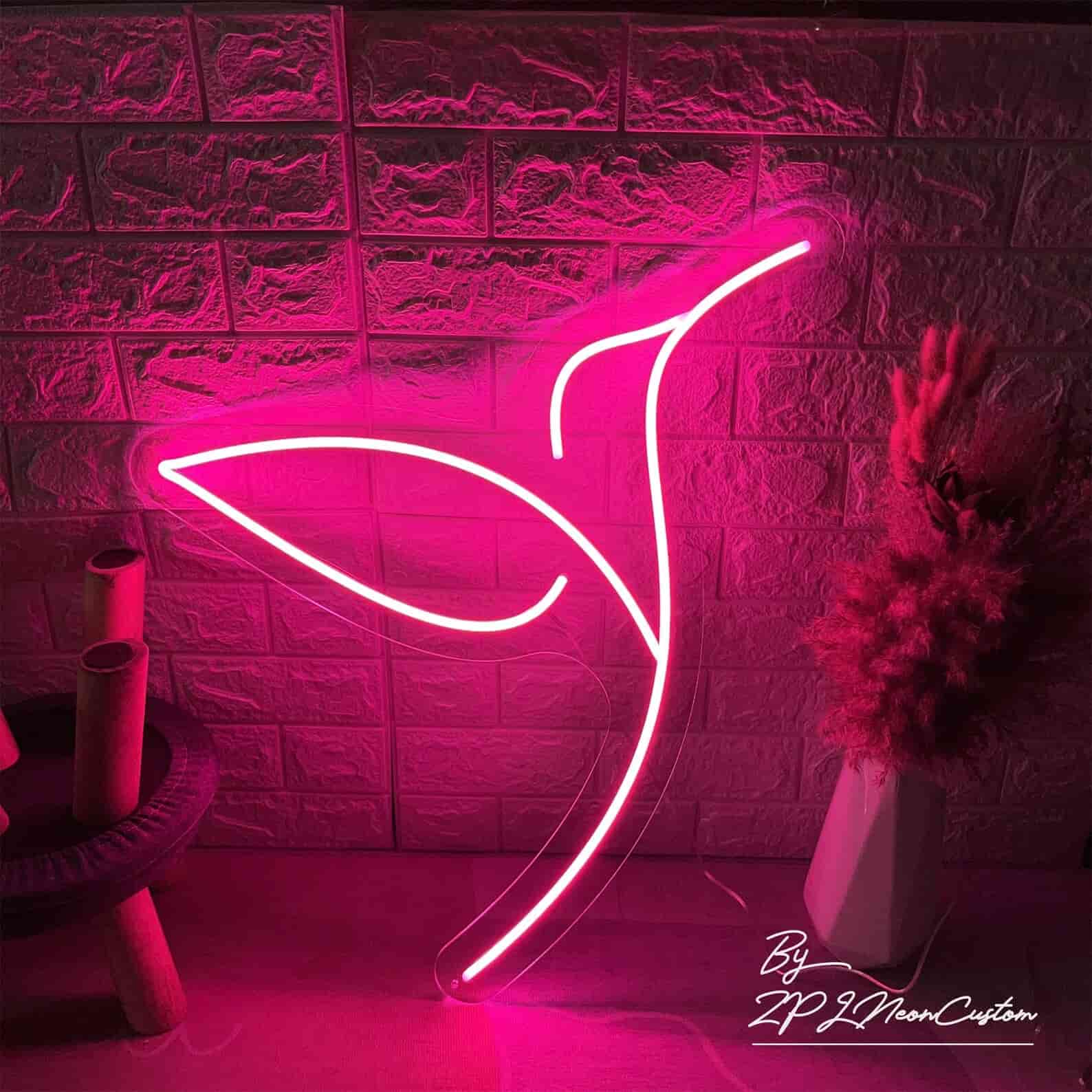 Hummingbird Neon Sign