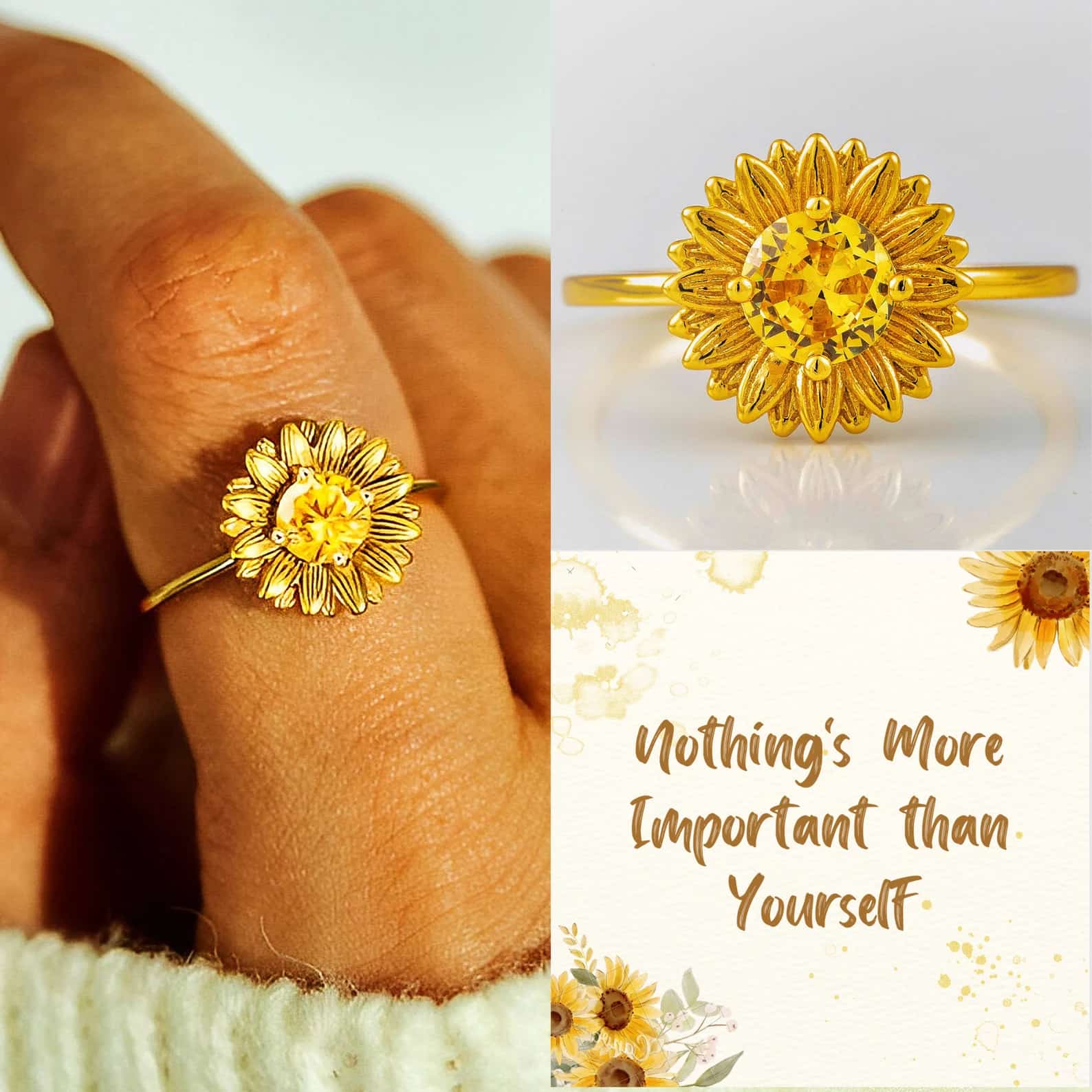 Sunflower Ring