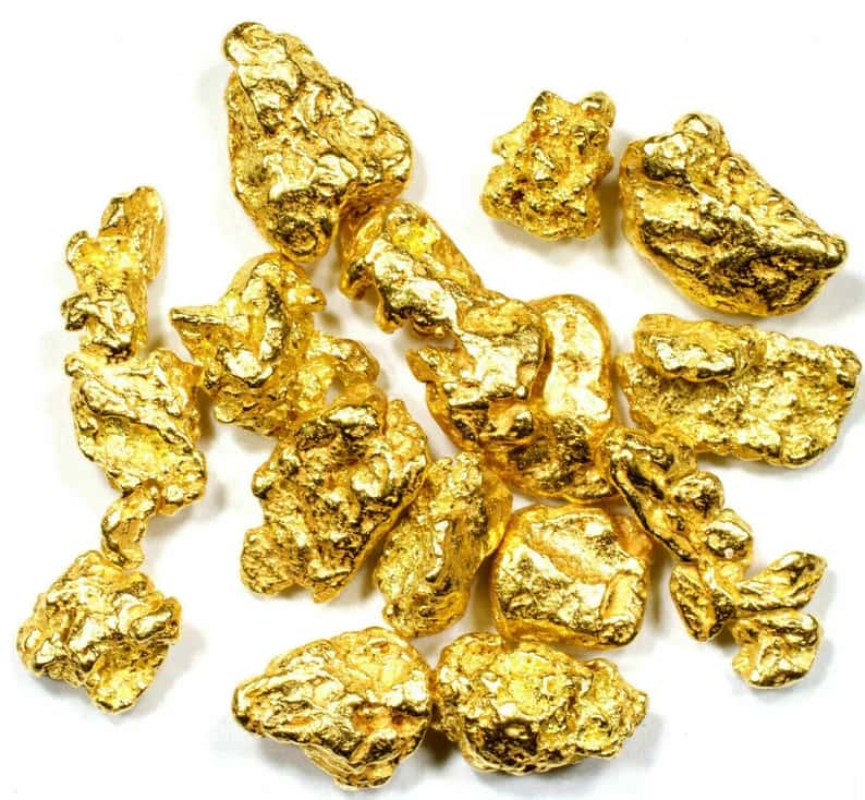 2.000 Grams Alaskan Pure GOLD Nuggets
